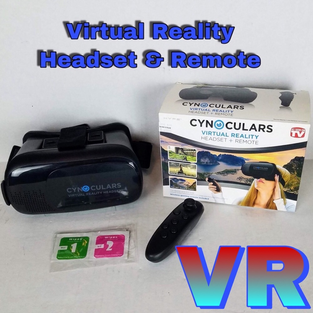 VR Cynoculars Virtual Reality Headset & Remote